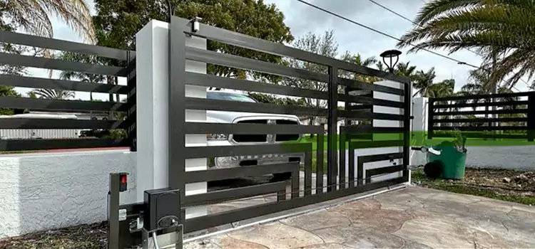 Automatic Driveway Gate Installation Raymore
