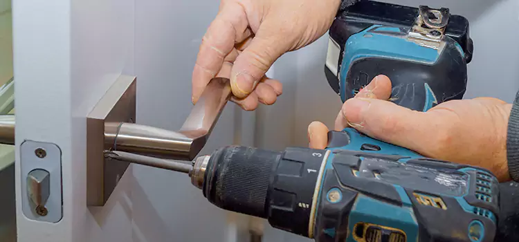 Security Door Lock Installation Raymore