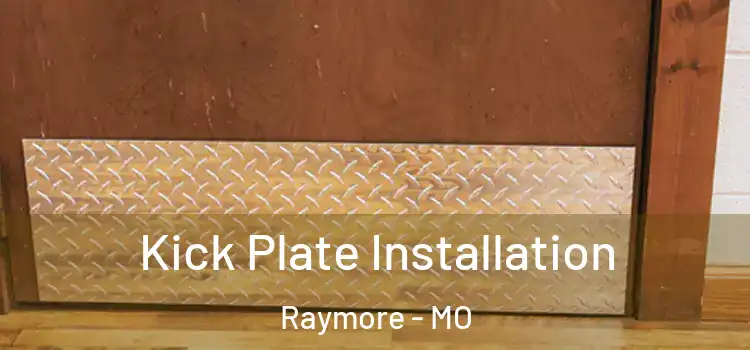  Kick Plate Installation Raymore - MO